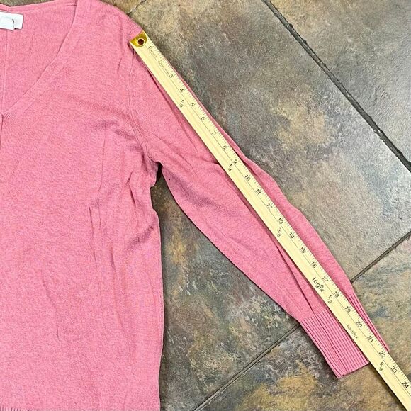 Old Navy Women’s Pink V-neck Sweater Large - Picture 4 of 11